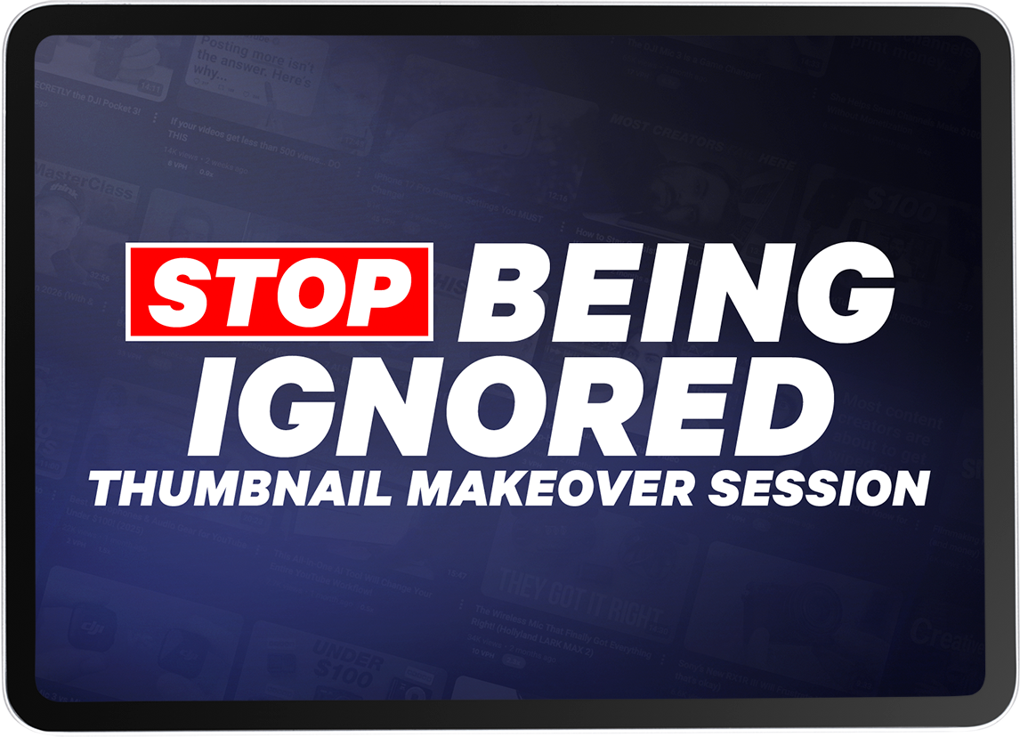 Thumbnail Makeover Session